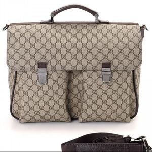 Gucci  GG Supreme Business Bag